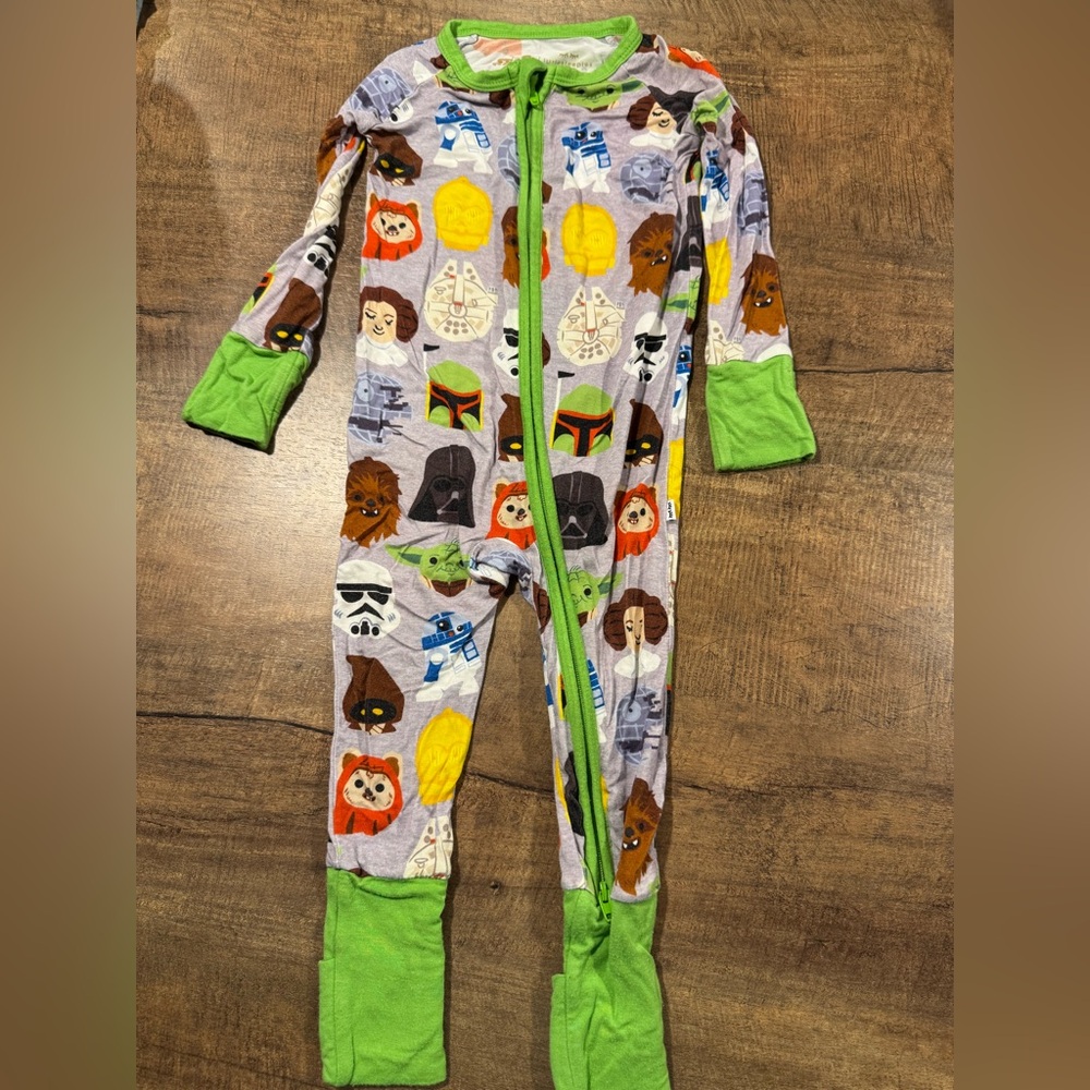 Little Sleepies Star Wars zip bamboo sleeper